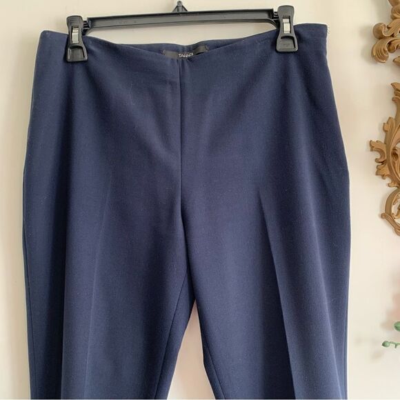 TAHARI BLUE STRIAGHT LEG PANTS - Picture 7 of 13